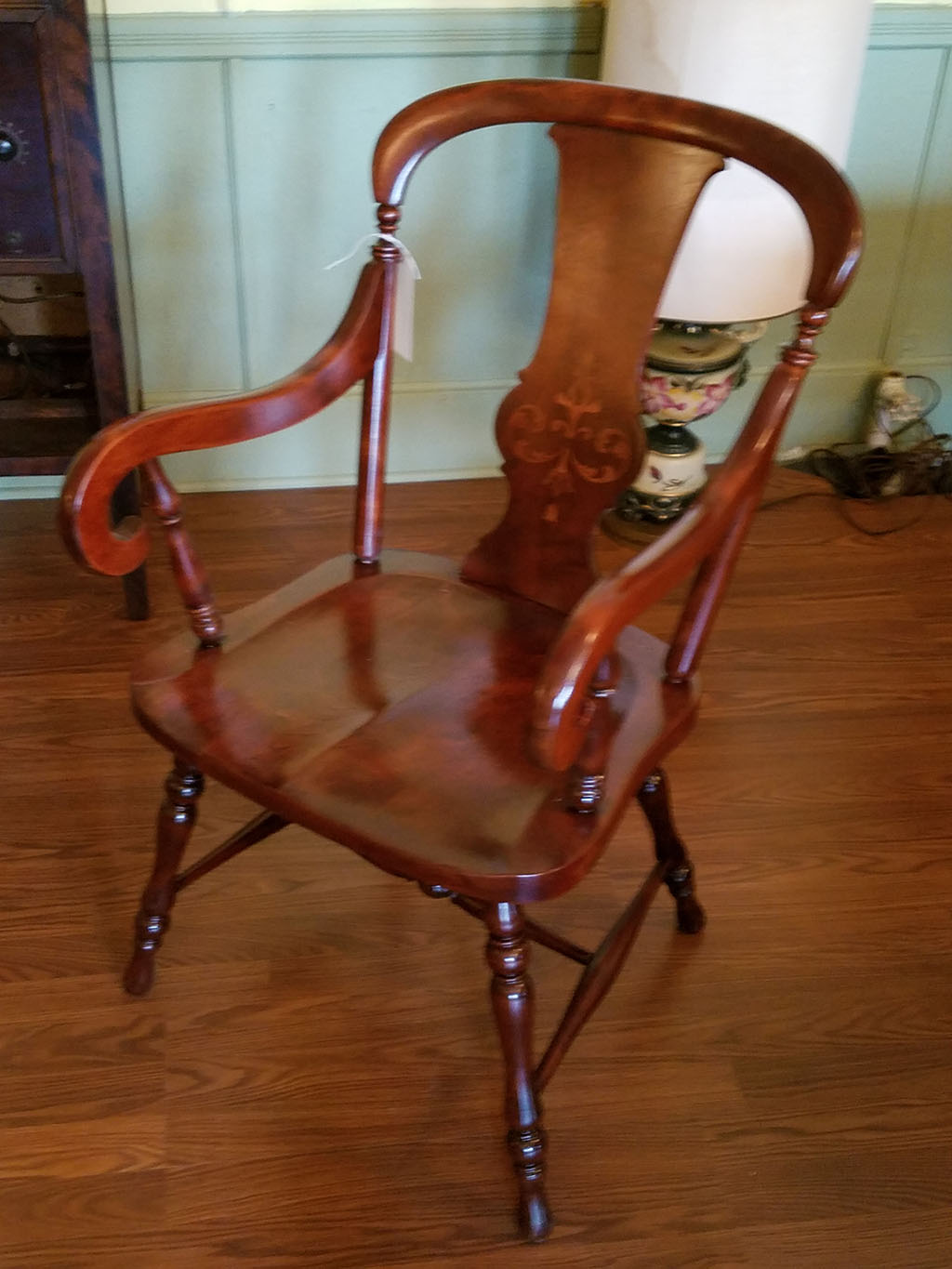 Solid Mahogany Chair - In Days of Olde